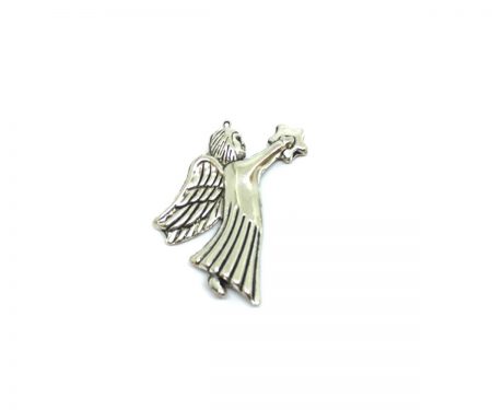 92.5 Sterling Silver Angel Wing Charm