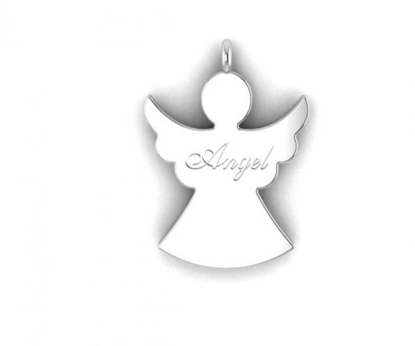 LAN-003 Sterling Silver Angel Charms
