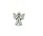 LAN-005 Tiny Sterling Silver Angel Charm