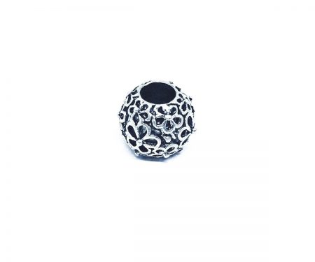 Sterling Silver Round Bead