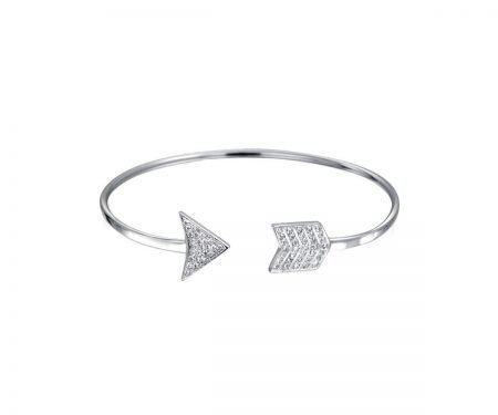 Sterling Silver Arrow Cuff Bracelet