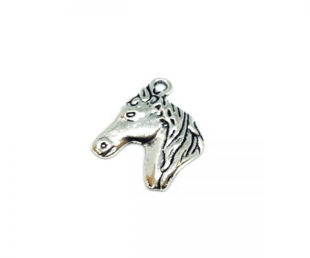 Sterling Silver Horse Head Charm