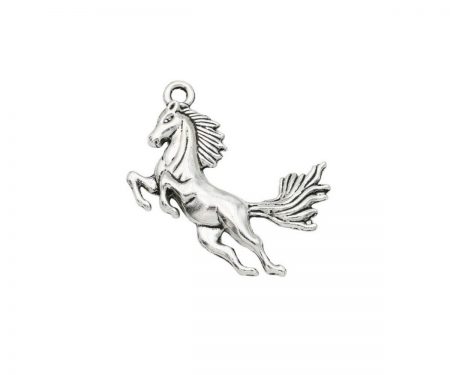 Sterling Horse Charm