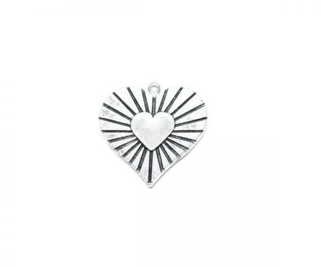 Sterling Heart Charm