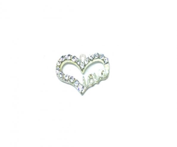LHRT-006 Small Sterling Silver Heart Charms