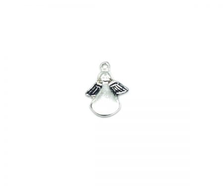 Tiny Sterling Silver Angel Charm