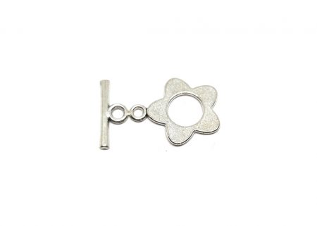 Sterling Silver Star Toggle Clasp