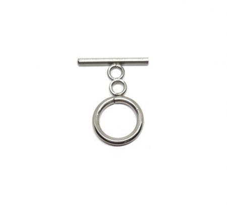 Sterling Silver Large Toggle Clasp
