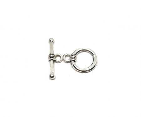 Small Sterling Silver Toggle Clasp